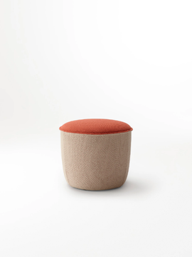 ADAPT - Round fabric pouf by Ross Gardam - view 3